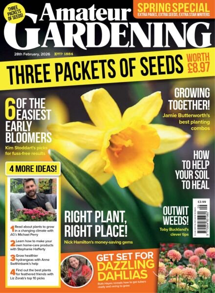 Amateur Gardening – 24 February 2026 Cover