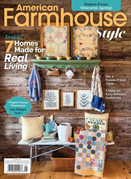 American Farmhouse Style – April-May 2026 Cover