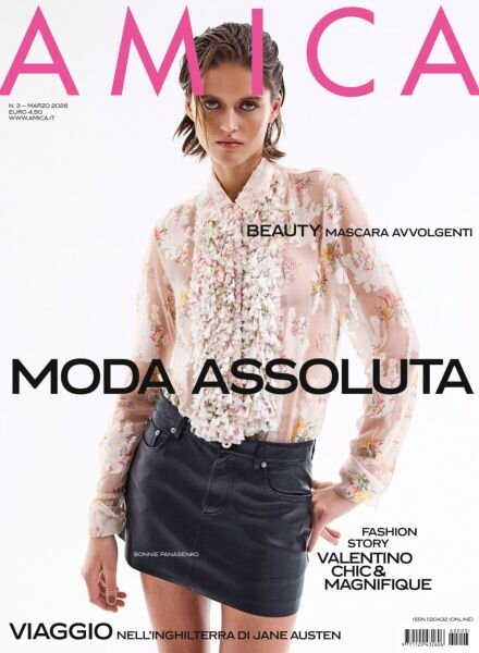 Amica – Marzo 2026 Cover