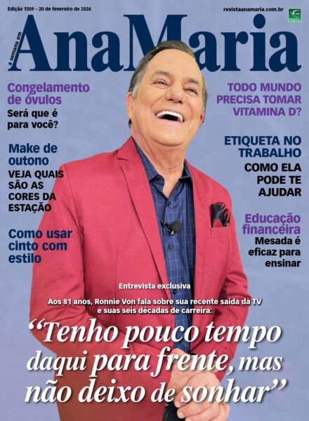 AnaMaria – 20 Fevereiro 2026 Cover