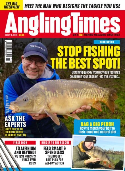 Angling Times – 10 March 2026 Cover