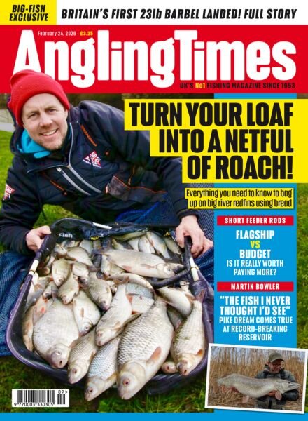 Angling Times – 24 February 2026 Cover