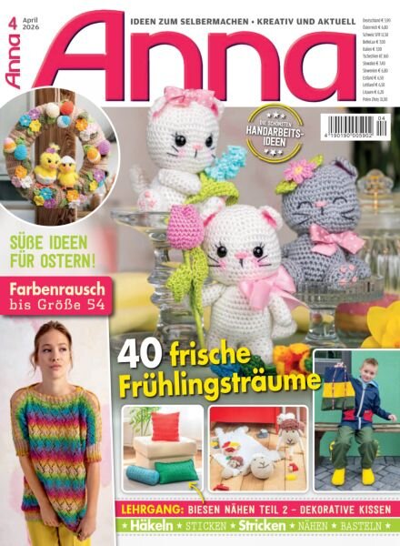 Anna Germany – April 2026 Cover