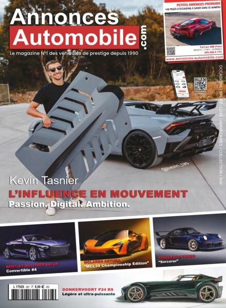 Annonces Automobile – N 387 2026 Cover
