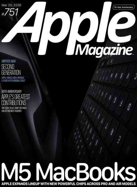 AppleMagazine – 20 March 2026 Cover