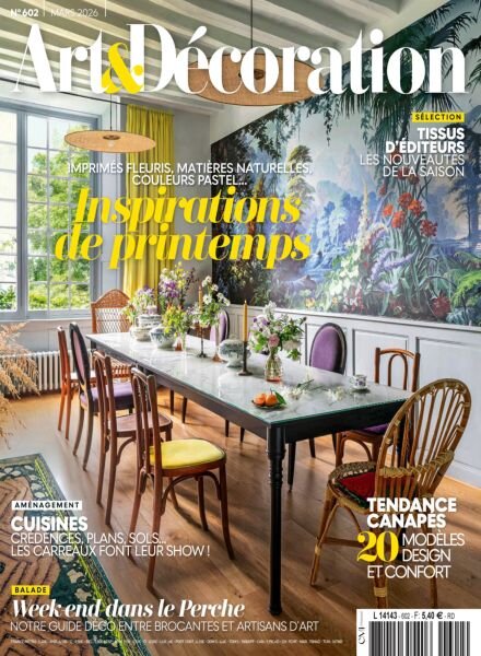 Art & Decoration – Mars 2026 Cover
