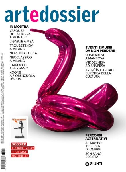 Art e Dossier – Marzo 2026 Cover