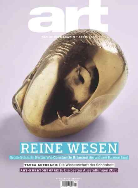 Art Magazin – April 2026 Cover