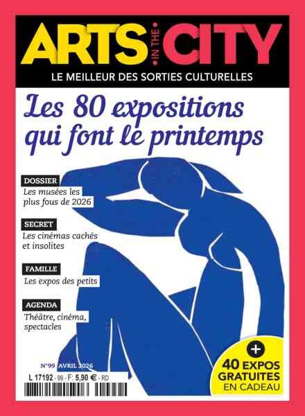 Arts in the City – Avril 2026 Cover