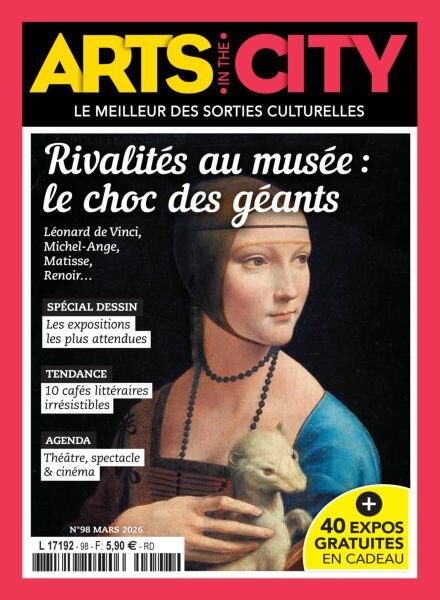 Arts in the City – Mars 2026 Cover