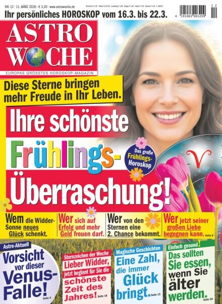 Astrowoche – 11 Marz 2026 Cover