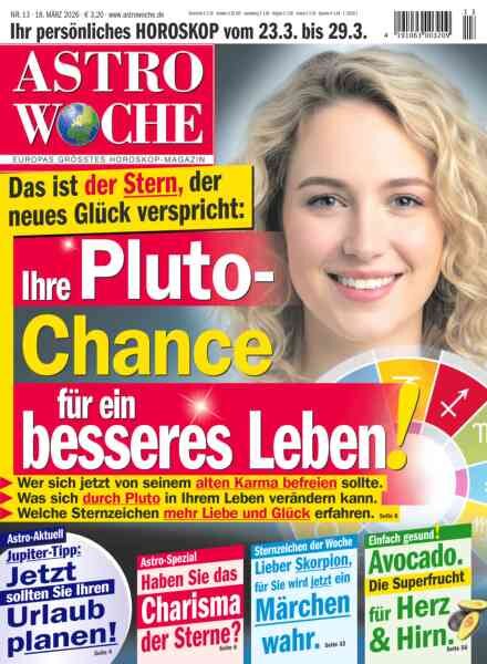 Astrowoche – 18 Marz 2026 Cover