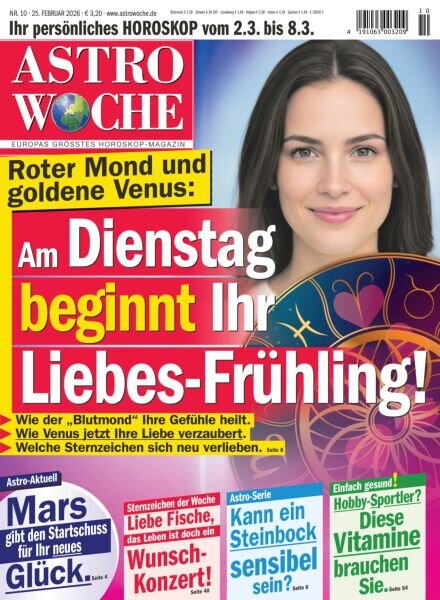 Astrowoche – 25 Februar 2026 Cover