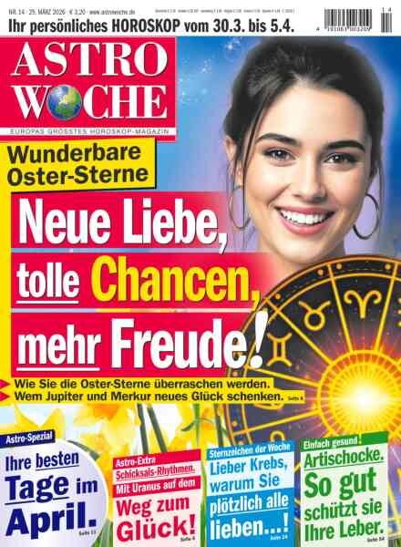 Astrowoche – 25 Marz 2026 Cover