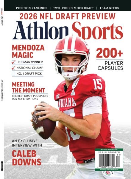 Athlon Sports – 2026 NFL Draft Preview Cover