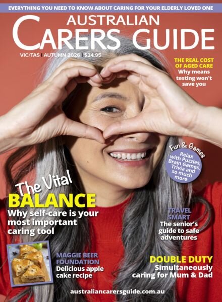Australian Carers Guide Vic-Tas – Autumn 2026 Cover