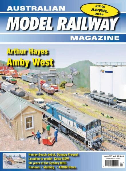 Australian Model Railway Magazine – April 2026 Cover