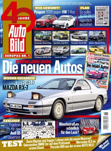 Auto Bild Germany – 12 Marz 2026 Cover