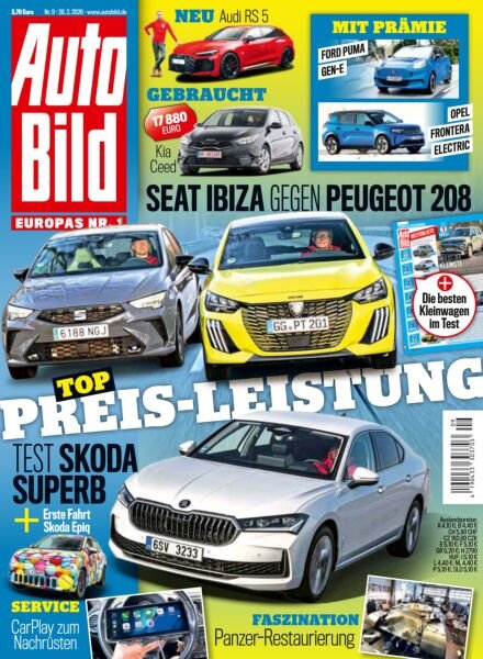 Auto Bild Germany – 26 Februar 2026 Cover