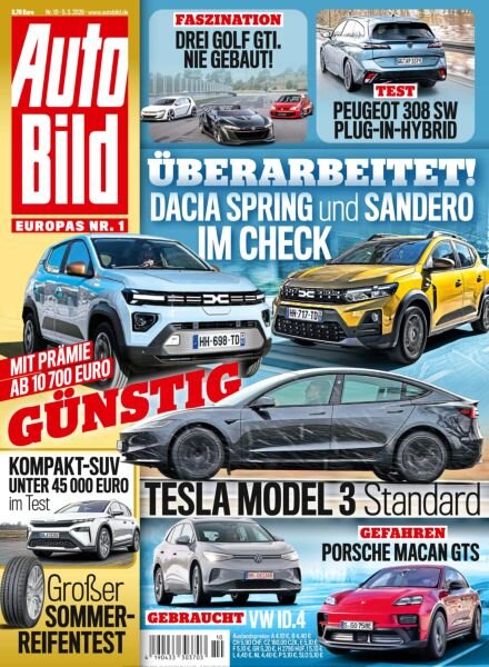 Auto Bild Germany – 5 Marz 2026 Cover