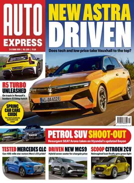Auto Express – 25 March 2026 Cover