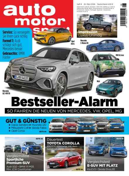 Auto Motor und Sport – 25 Marz 2026 Cover
