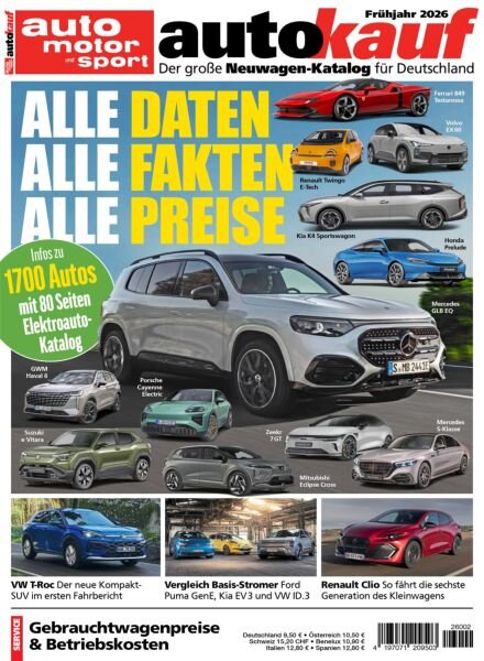 Auto Motor und Sport Autokauf – Fruhjahr 2026 Cover