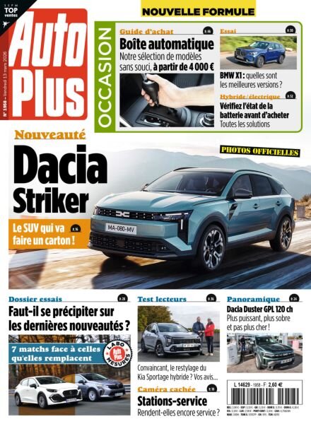 Auto Plus France – 13 Mars 2026 Cover