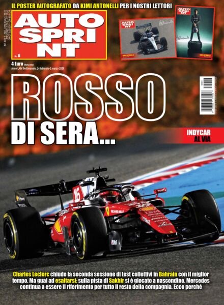 Auto Sprint – 24 Febbraio 2026 Cover