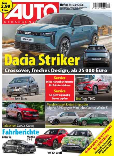 Auto Strassenverkehr – 19 Marz 2026 Cover