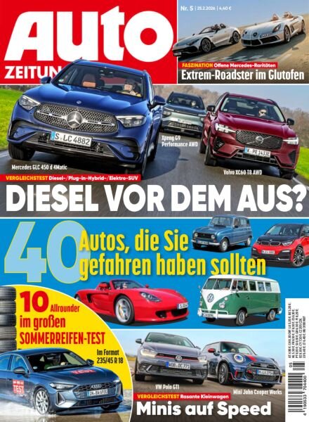 Auto Zeitung – 25 Februar 2026 Cover