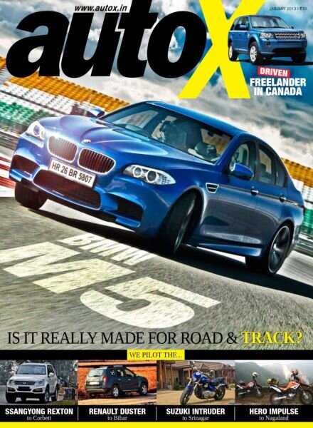 autoX – January 2013 Cover