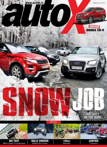 autoX – March 2013 Cover