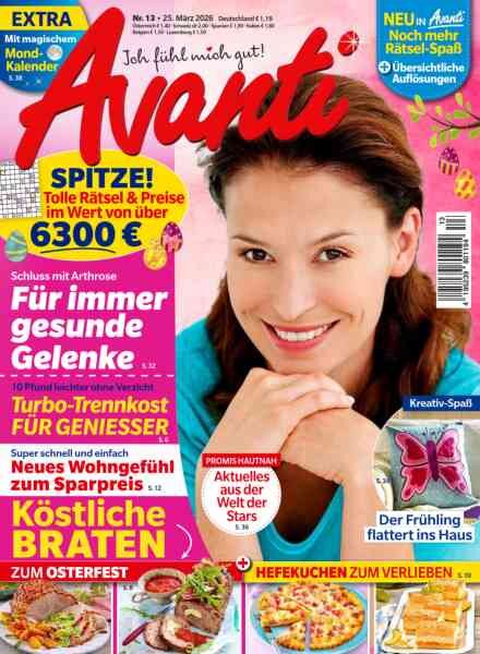 Avanti – 25 Marz 2026 Cover