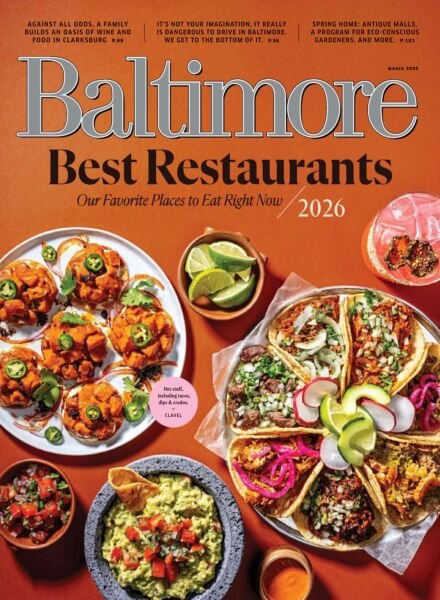 Baltimore Magazine – March 2026 Cover