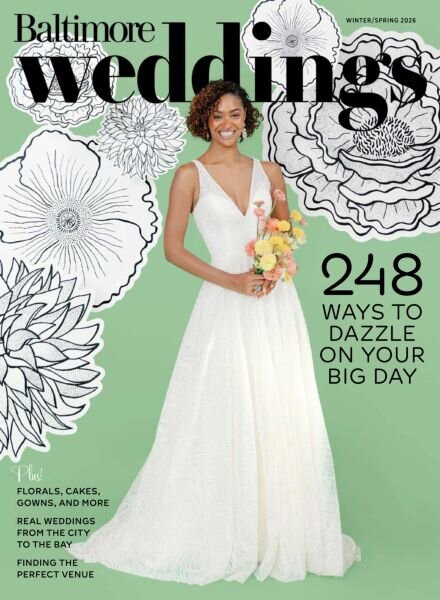 Baltimore Weddings – Winter-Spring 2026 Cover