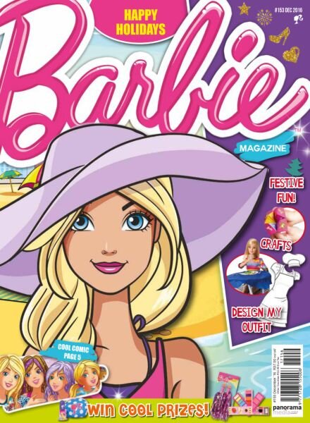Barbie South Africa – December 2016 Cover