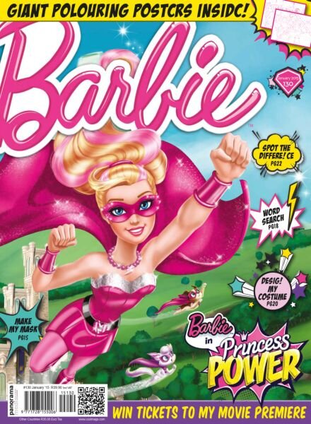 Barbie South Africa – January 2015 Cover