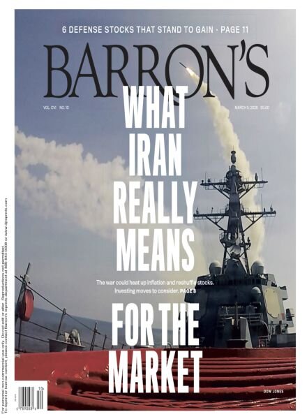 Barron’s – March 9 2026 Cover