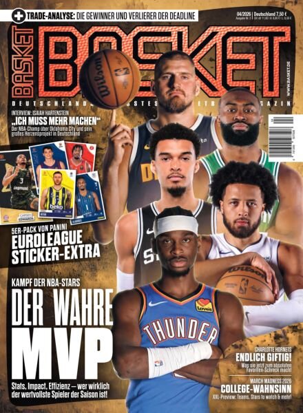 Basket Germany – April 2026 Cover