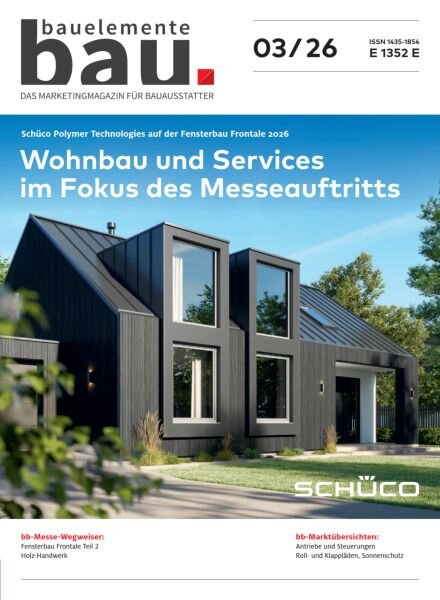 Bauelemente Bau – Marz 2026 Cover