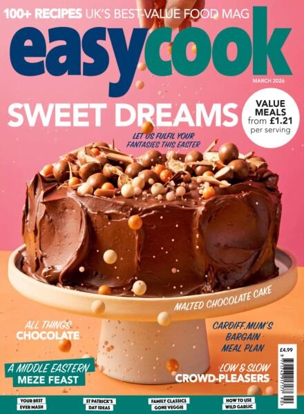 BBC Easy Cook UK – March 2026 Cover