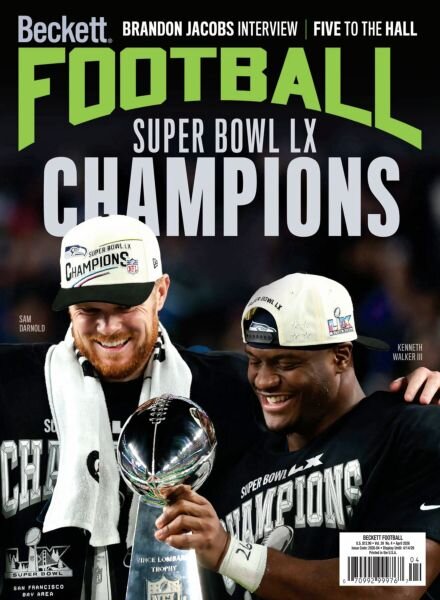 Beckett Football – April 2026 Cover