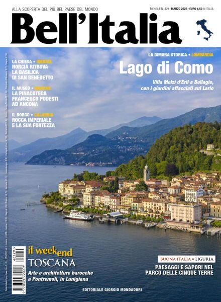 Bell’Italia – Marzo 2026 Cover