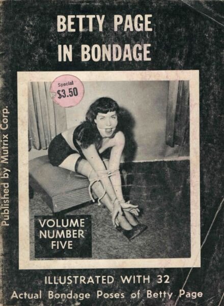 Betty Page in Bondage – Number 5 1960 Cover