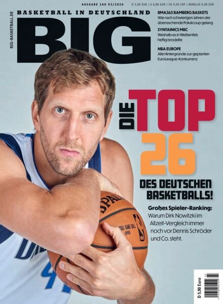 BIG Basketball in Germany – Marz 2026 Cover