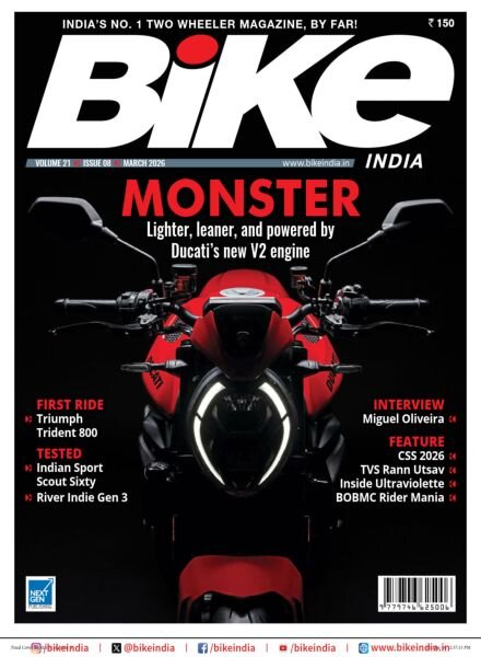 Bike India – March 2026 Cover