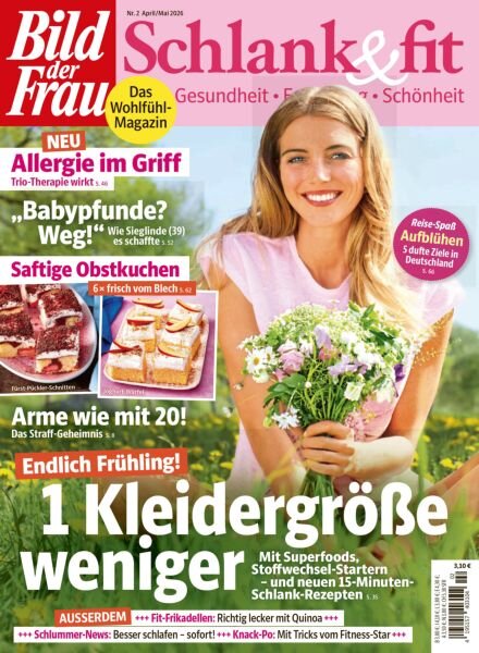 Bild der Frau Schlank & Fit – April-Mai 2026 Cover
