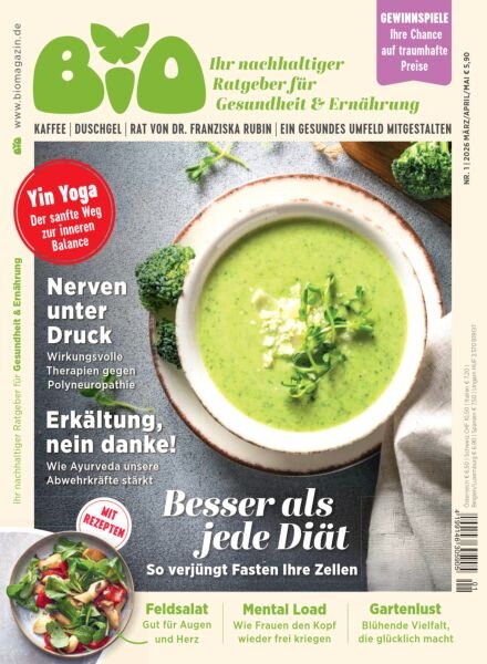 BIO Magazin – Marz-April-Mai 2026 Cover