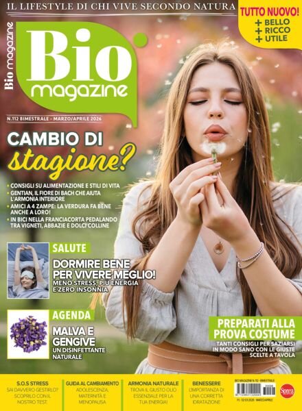 Bio Magazine – Marzo-Aprile 2026 Cover